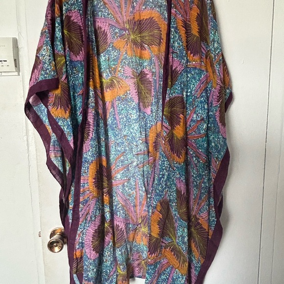 Kimono imprimé Femme - Imprimé multicolore - Picture 4 of 4